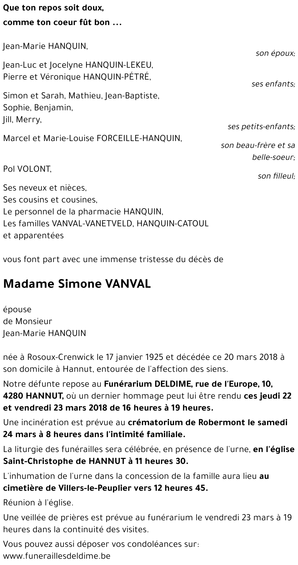 Simone VANVAL