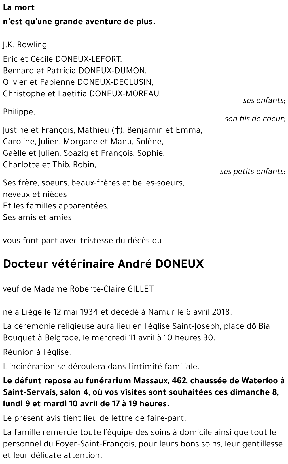 André DONEUX