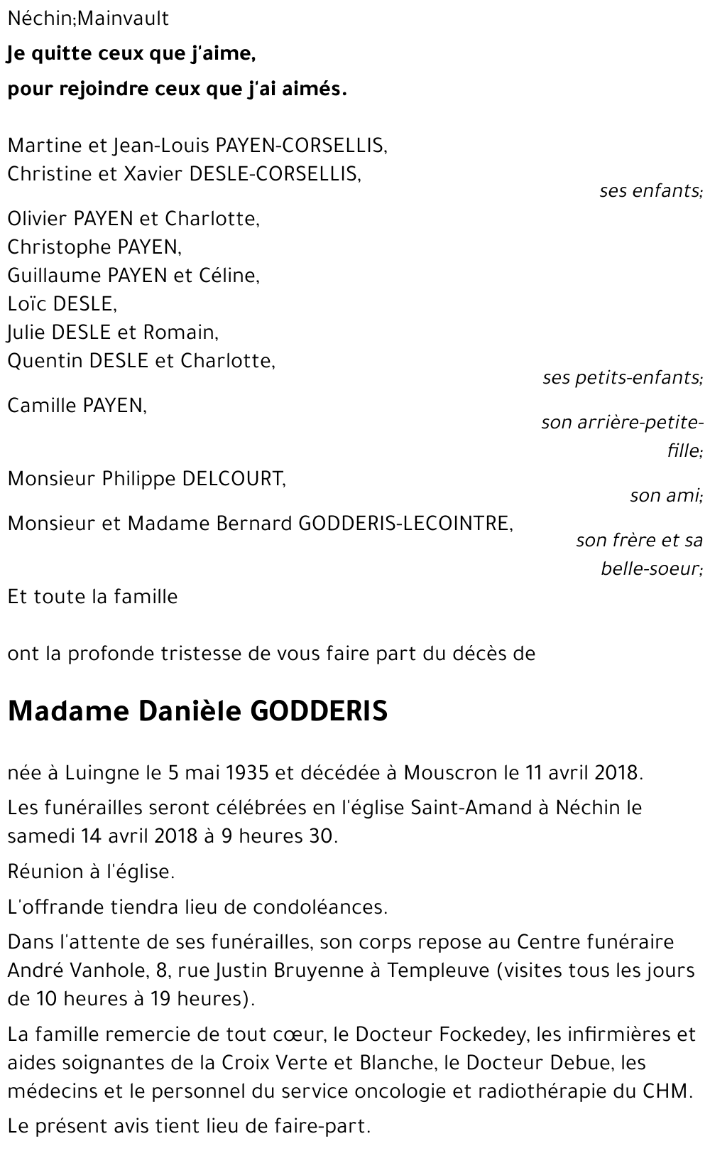 Danièle GODDERIS