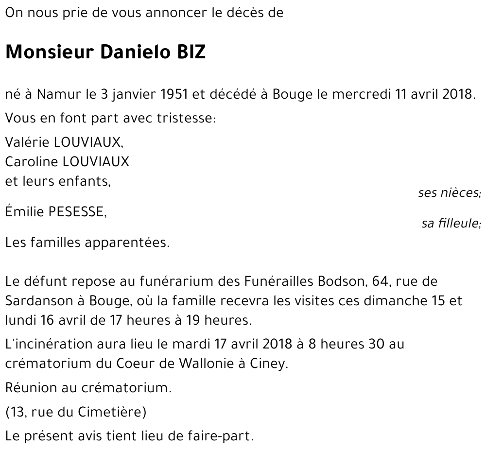 Danielo BIZ