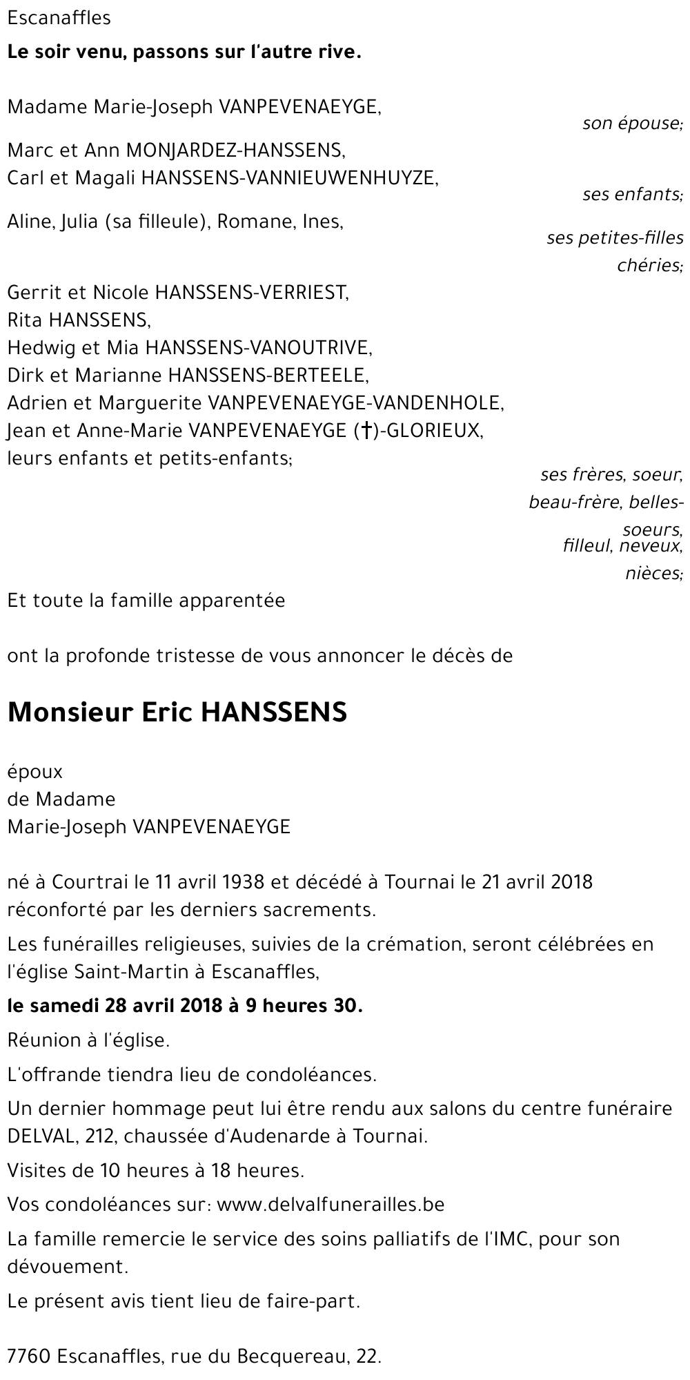 Erik HANSSENS