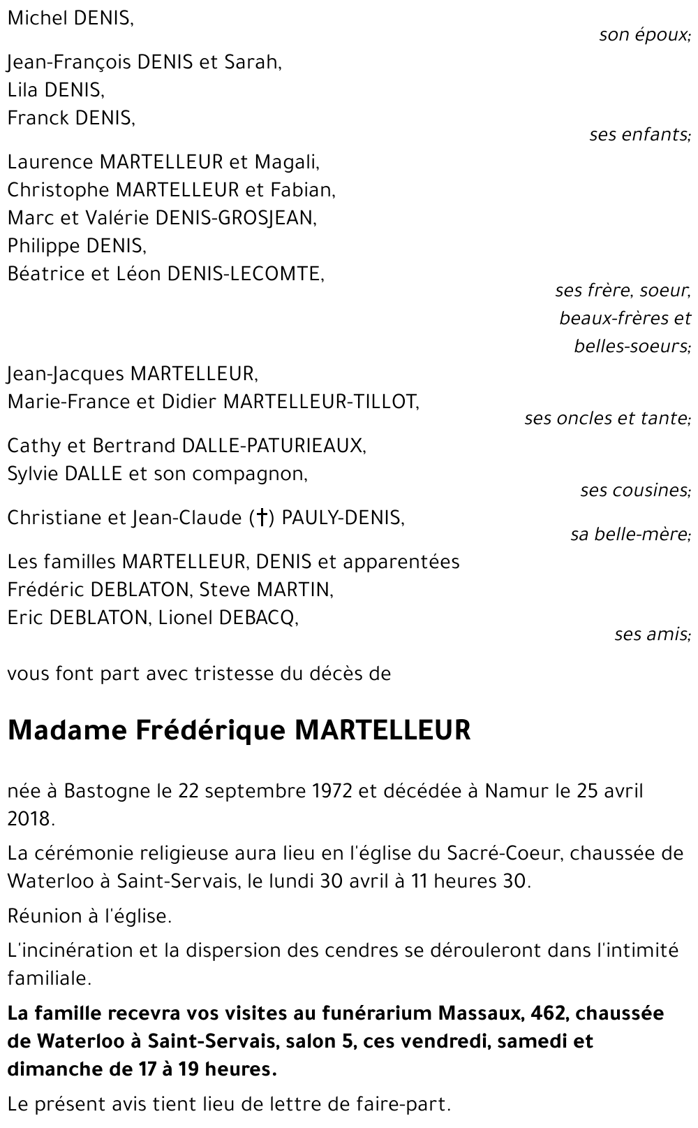 Frédérique MARTELLEUR