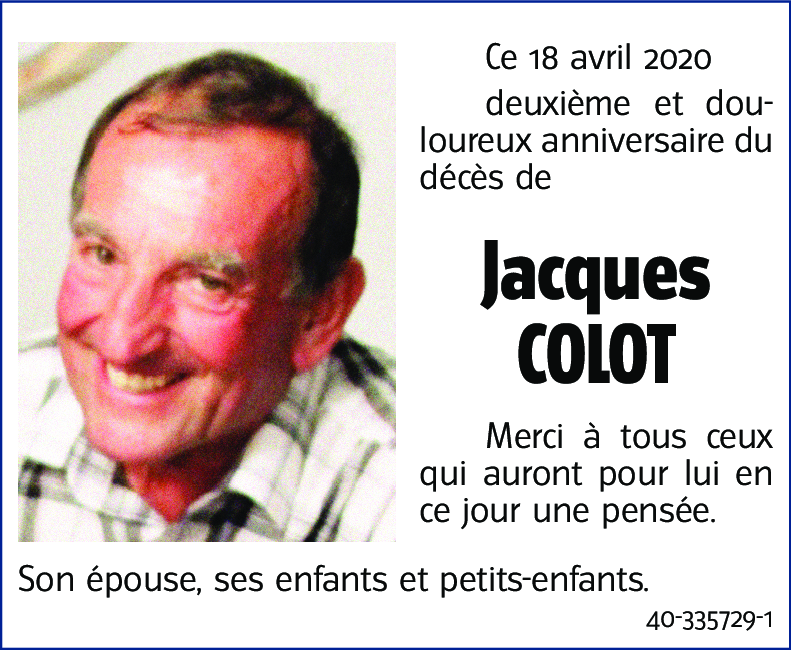 Jacques COLOT