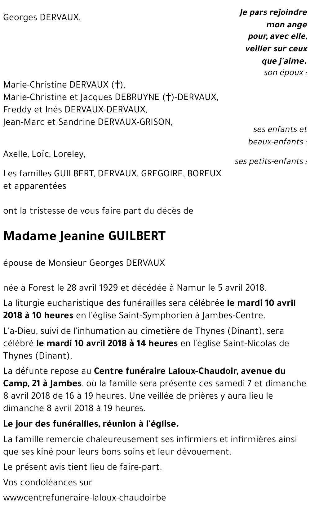 Jeanine GUILBERT