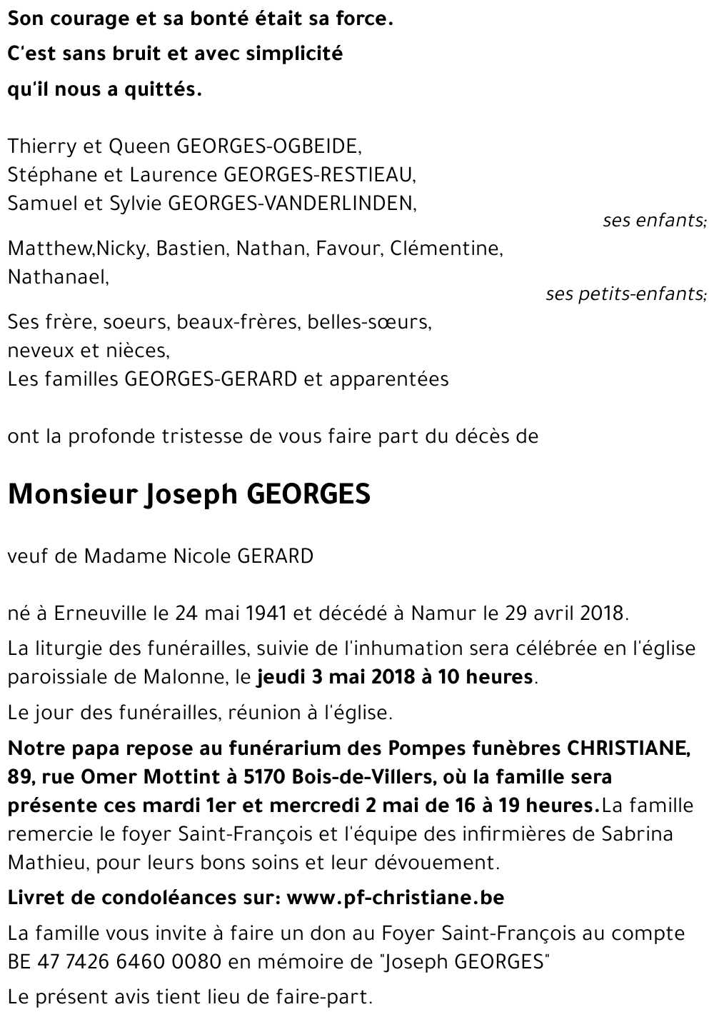 Joseph GEORGES