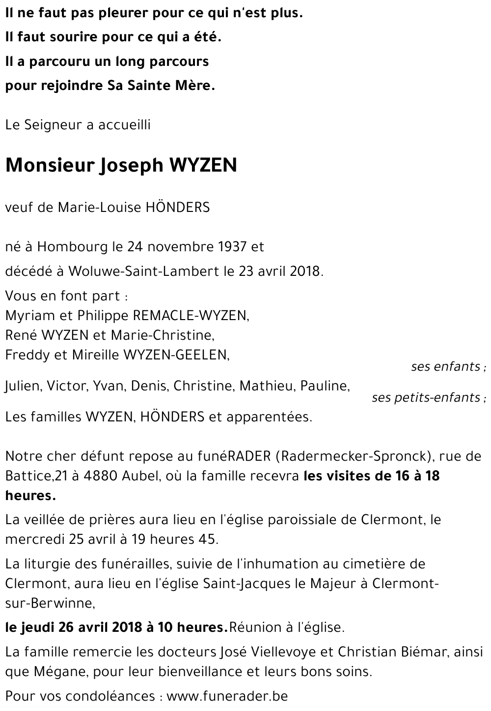 Joseph WYZEN