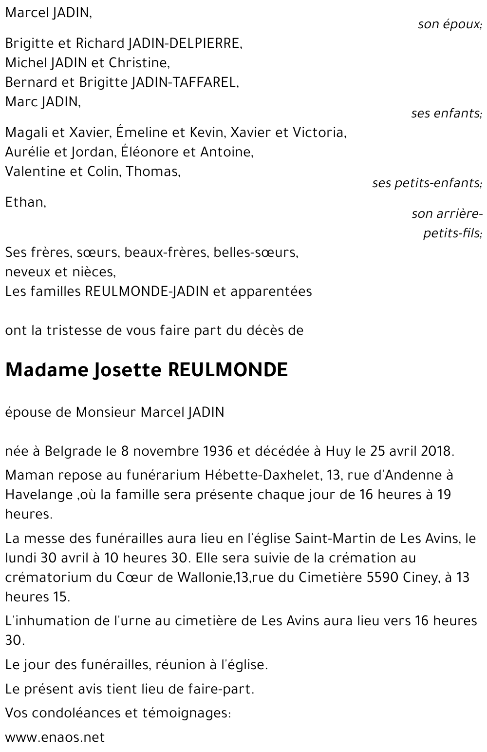 Josette Reulmonde