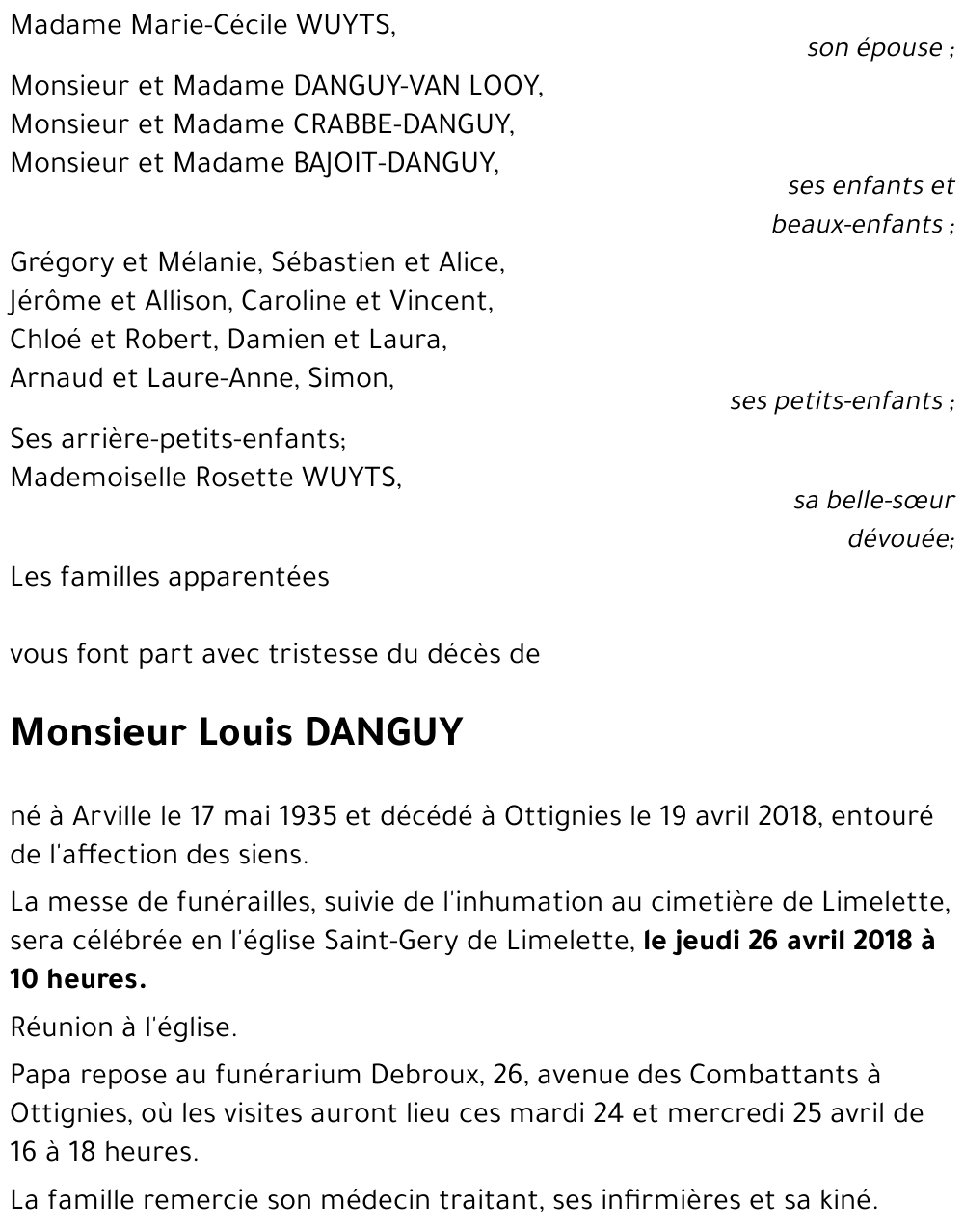 Louis DANGUY