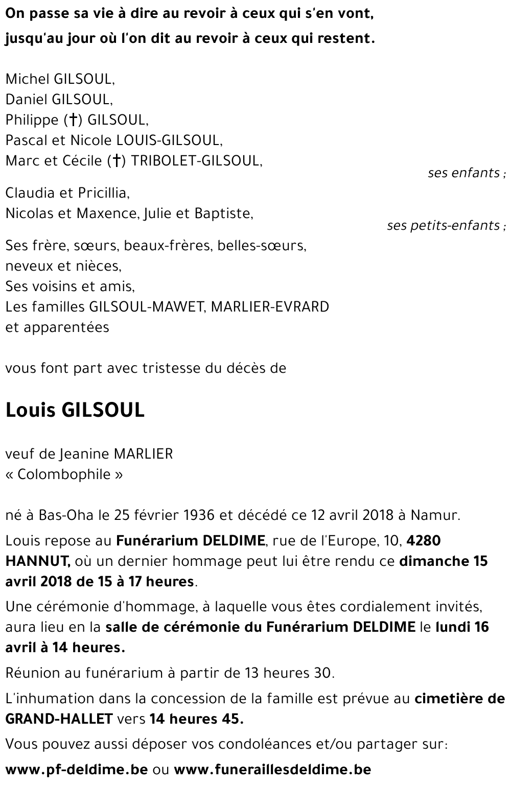 Louis GILSOUL