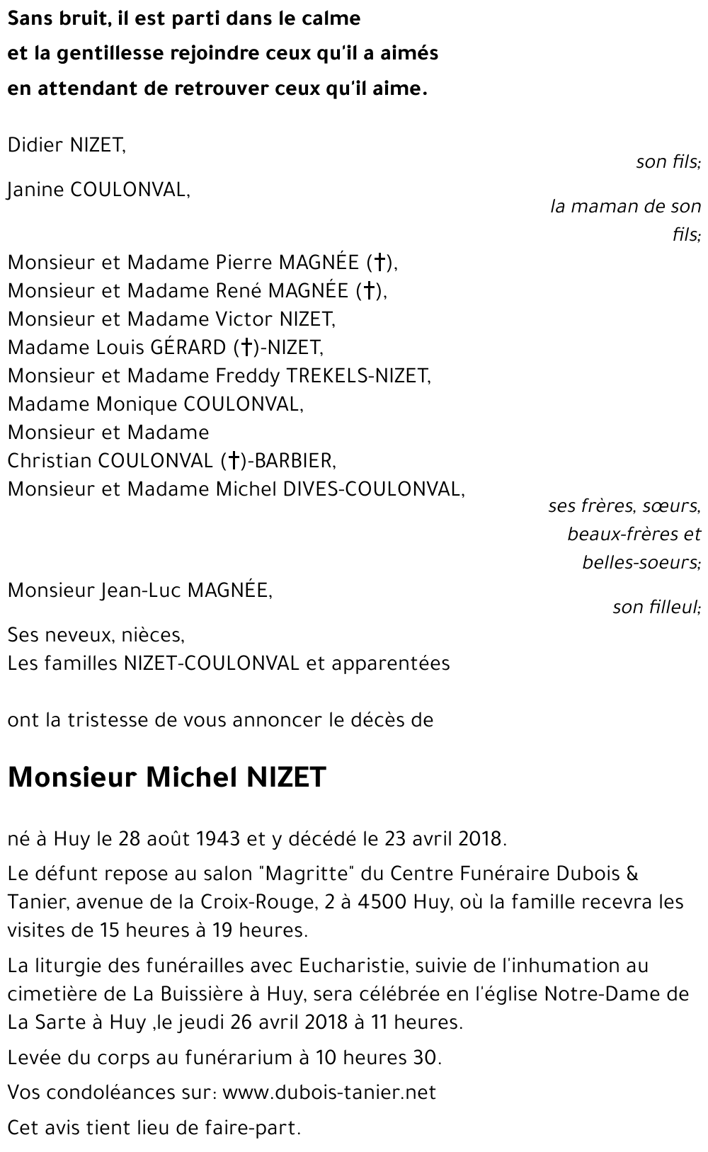 Michel NIZET