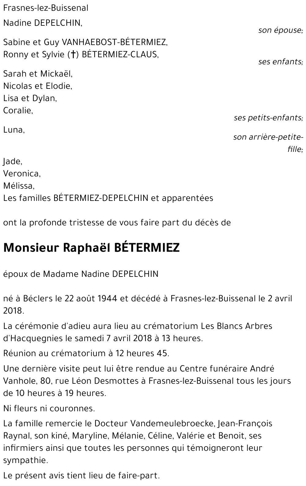 Raphaël BETERMIEZ