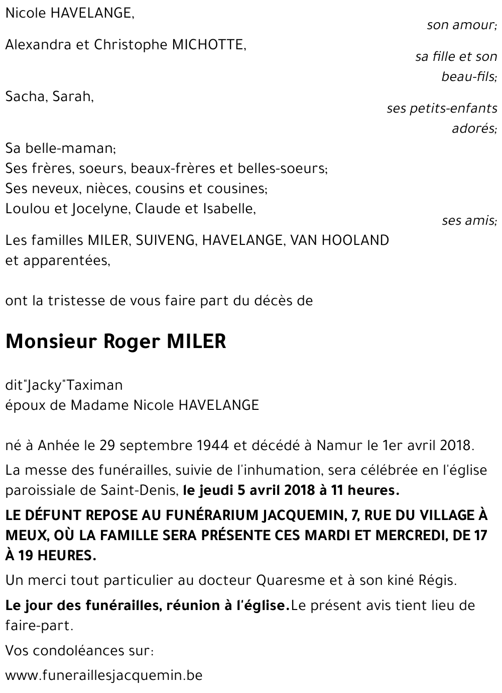 Roger MILER