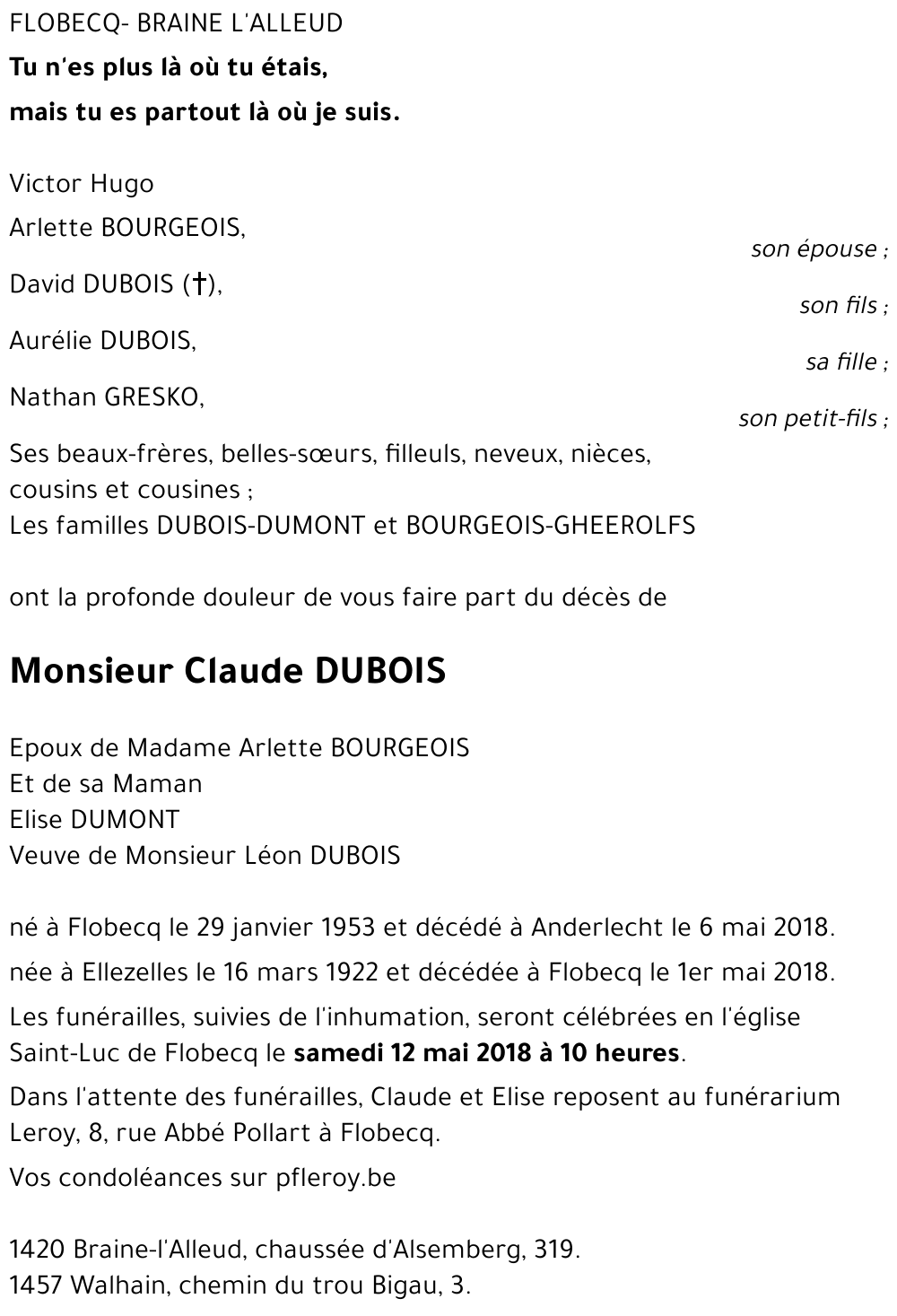 Claude Dubois