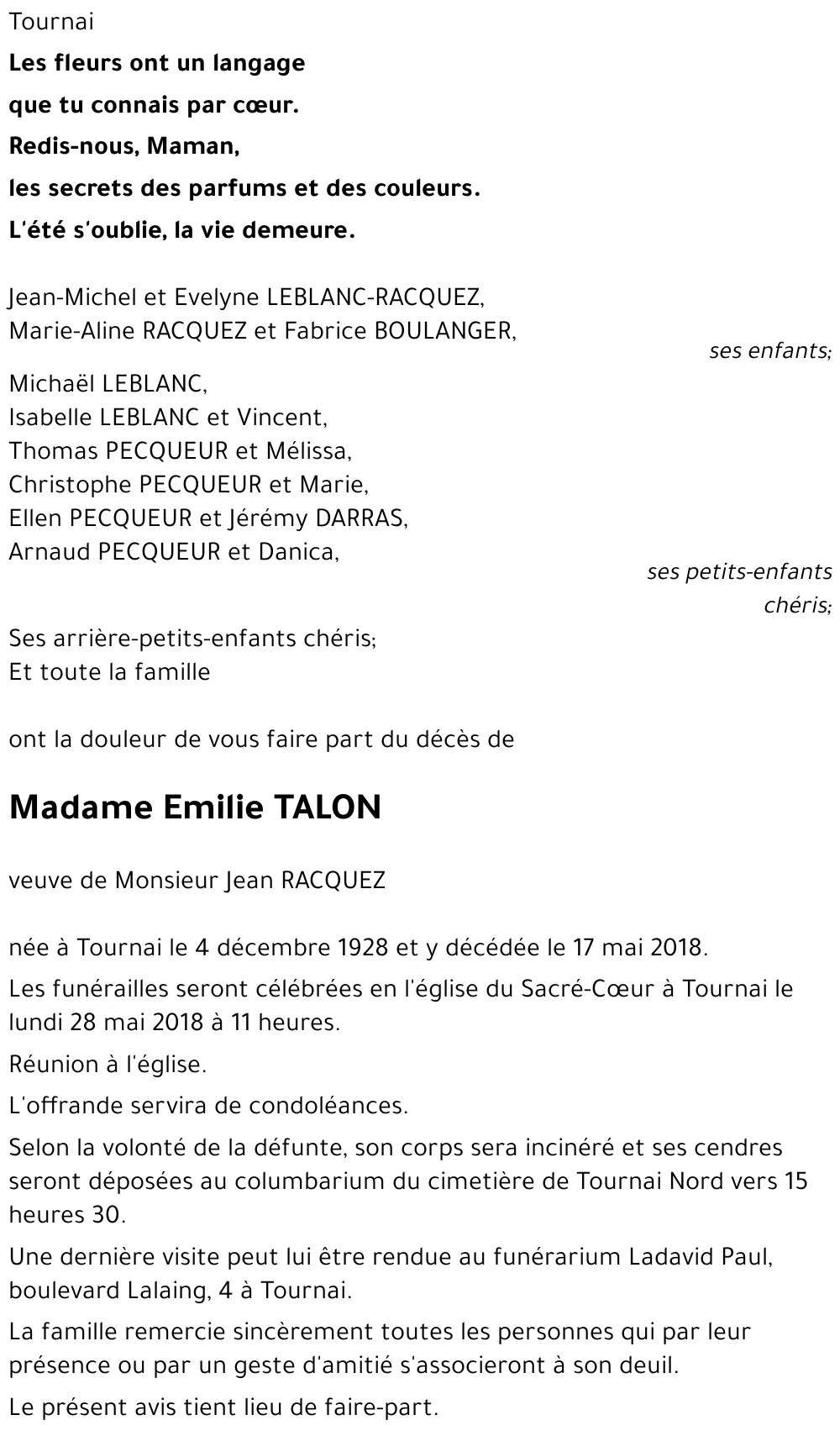 Emilie TALON