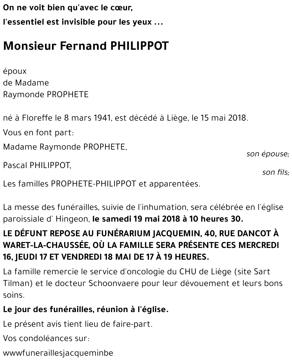 Fernand PHILIPPOT