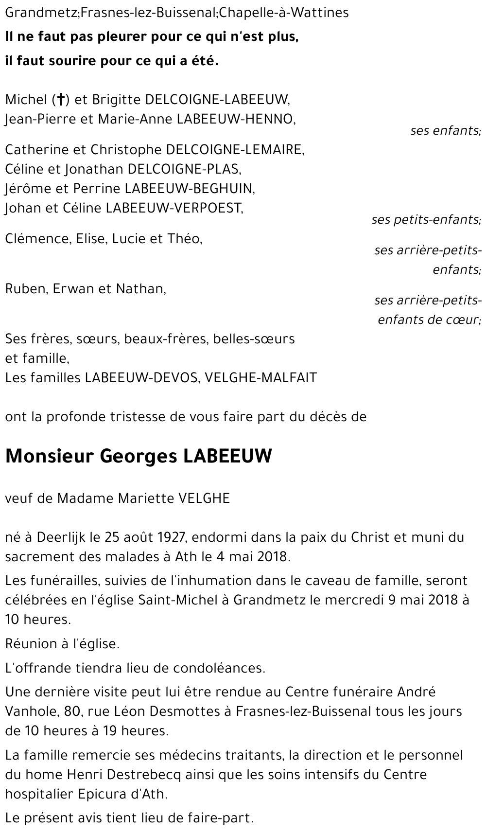 Georges LABEEUW