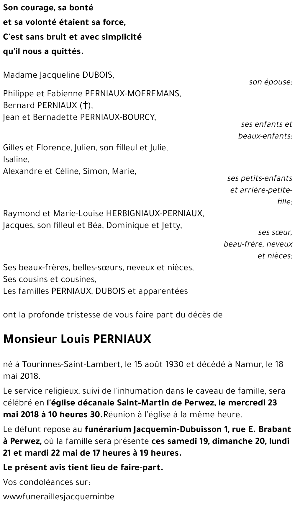 Louis PERNIAUX