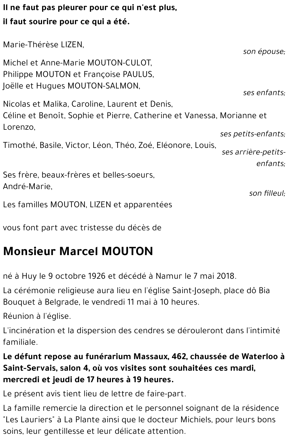 Marcel MOUTON