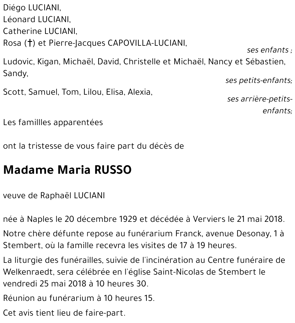 Maria RUSSO