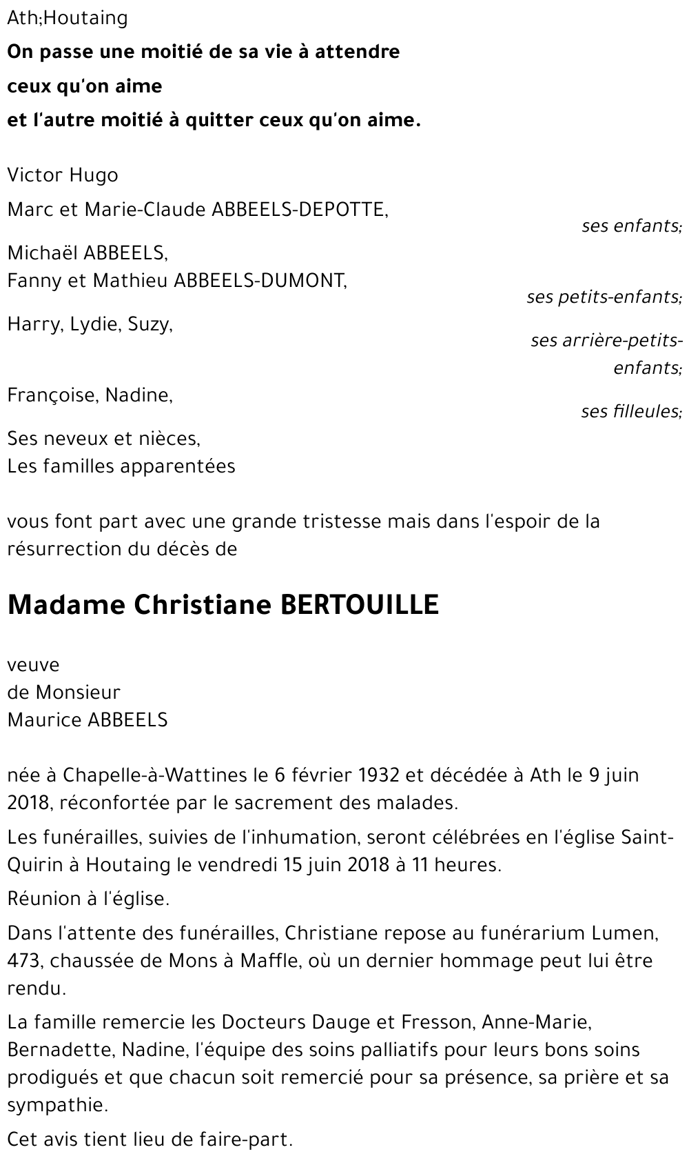 Christiane BERTOUILLE