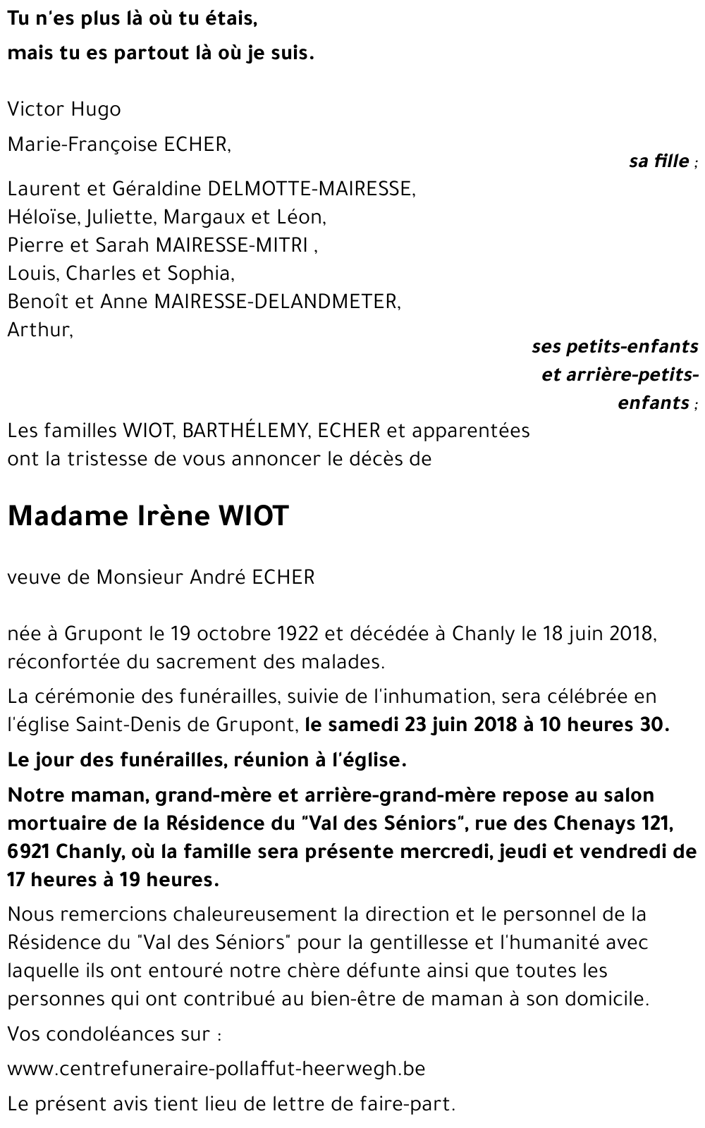 Irène WIOT