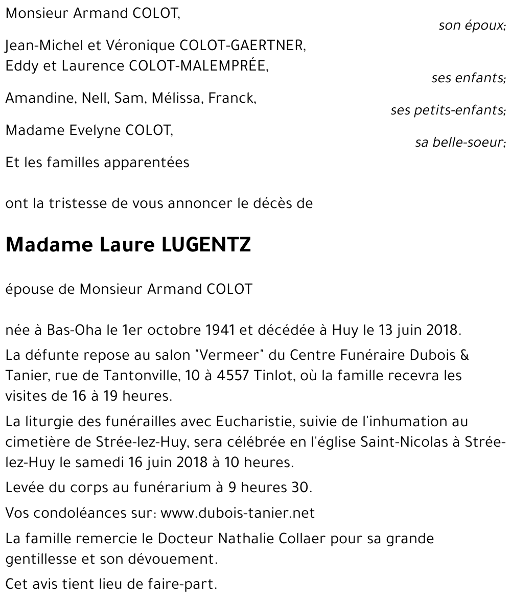 Laure LUGENTZ