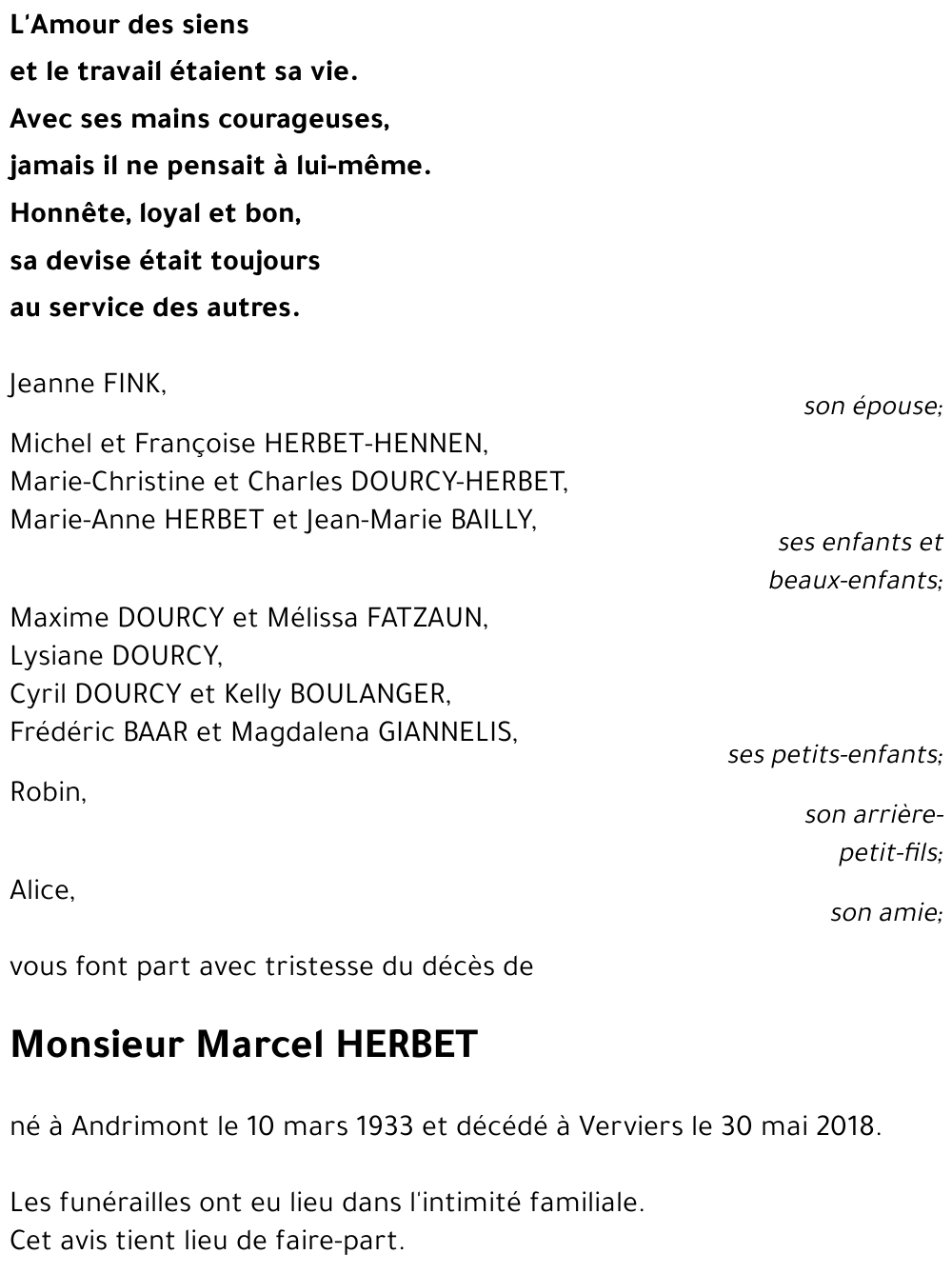 Marcel HERBET