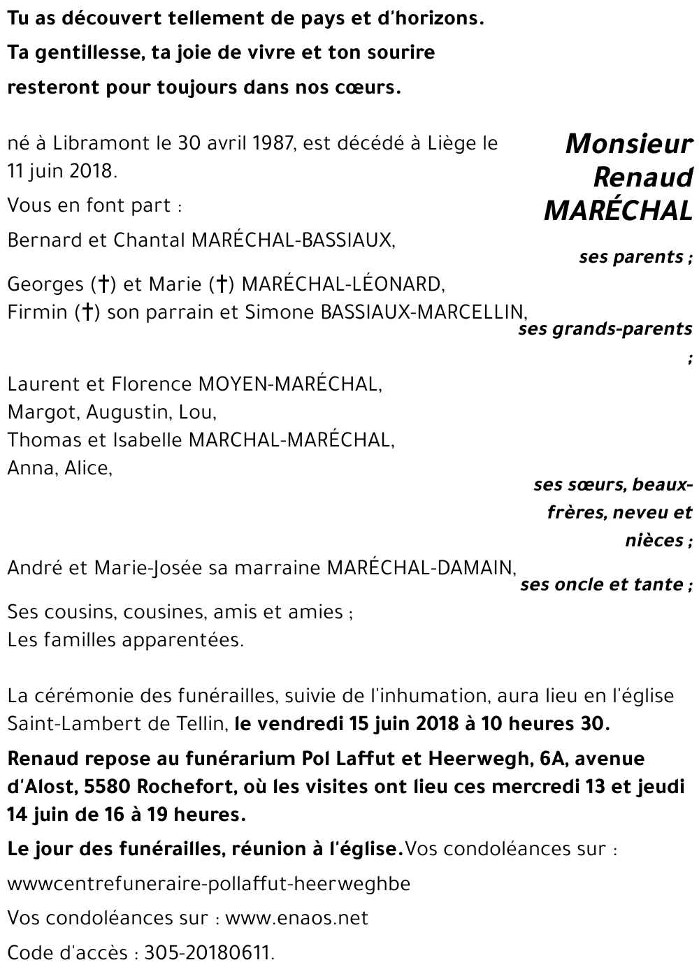 Renaud MARÉCHAL