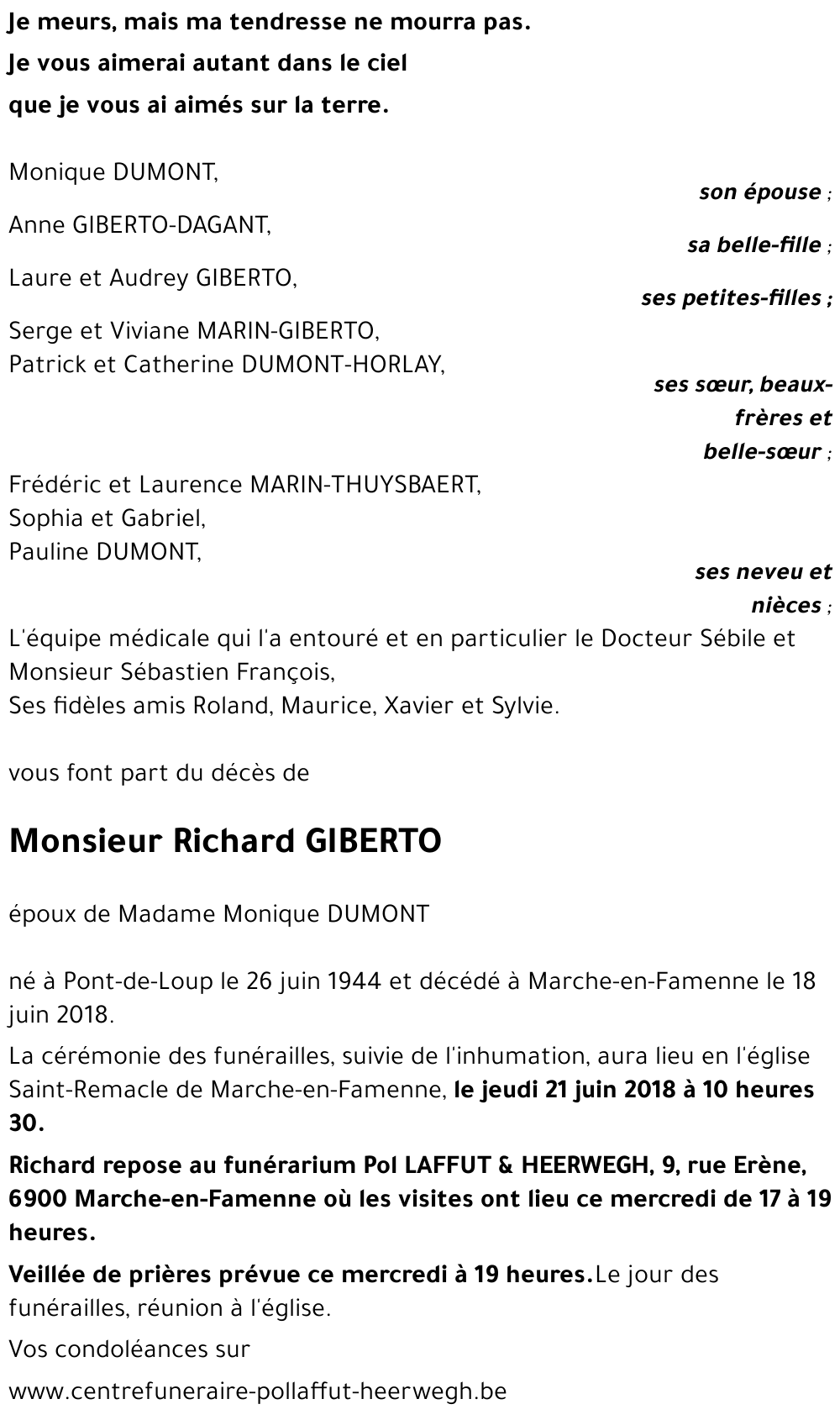 Richard GIBERTO