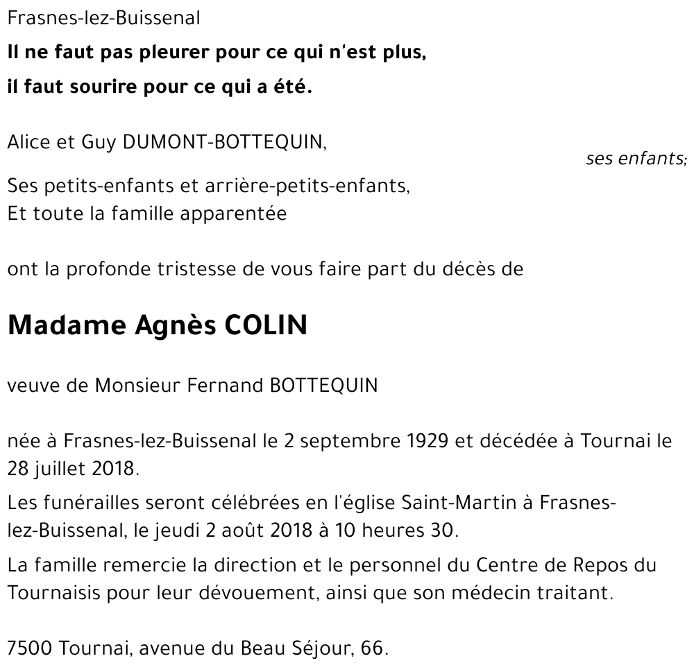 Agnès COLIN