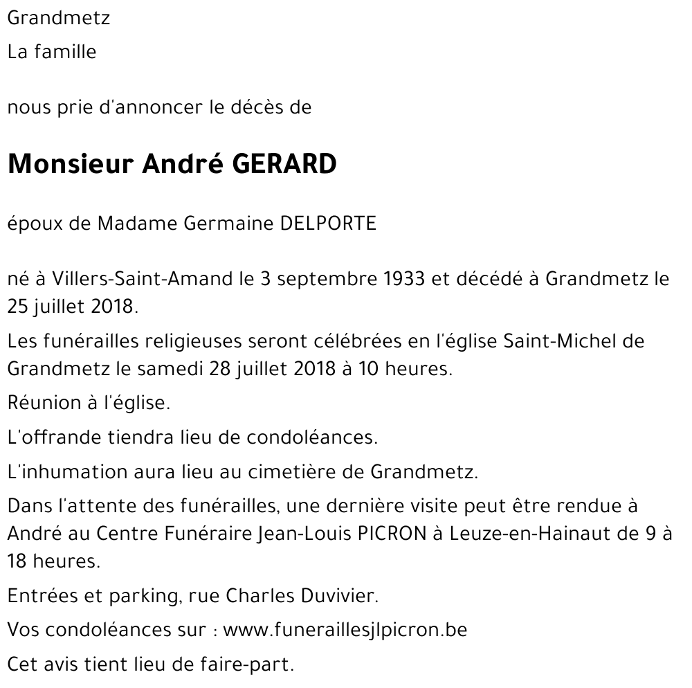 André Gérard