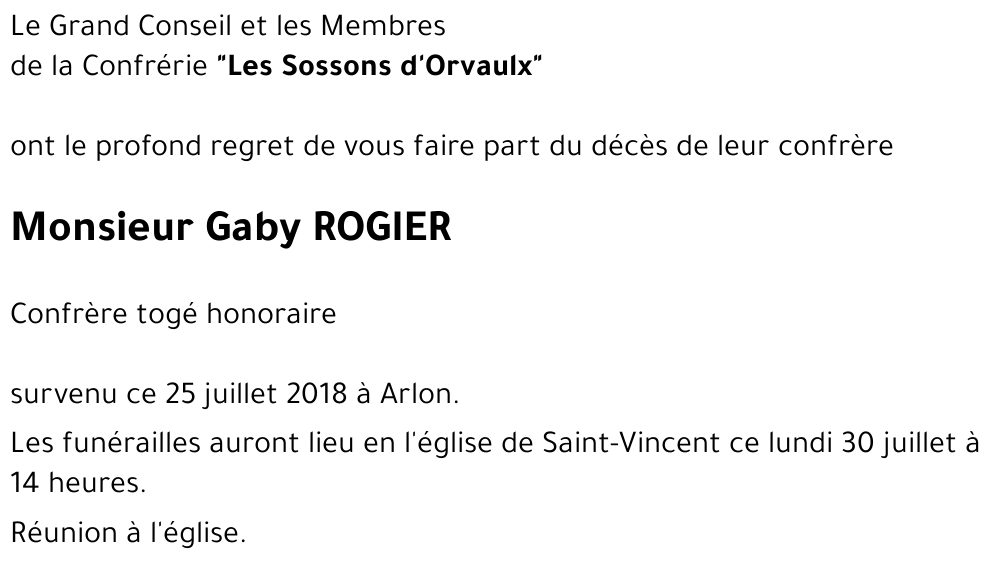 Gaby ROGIER