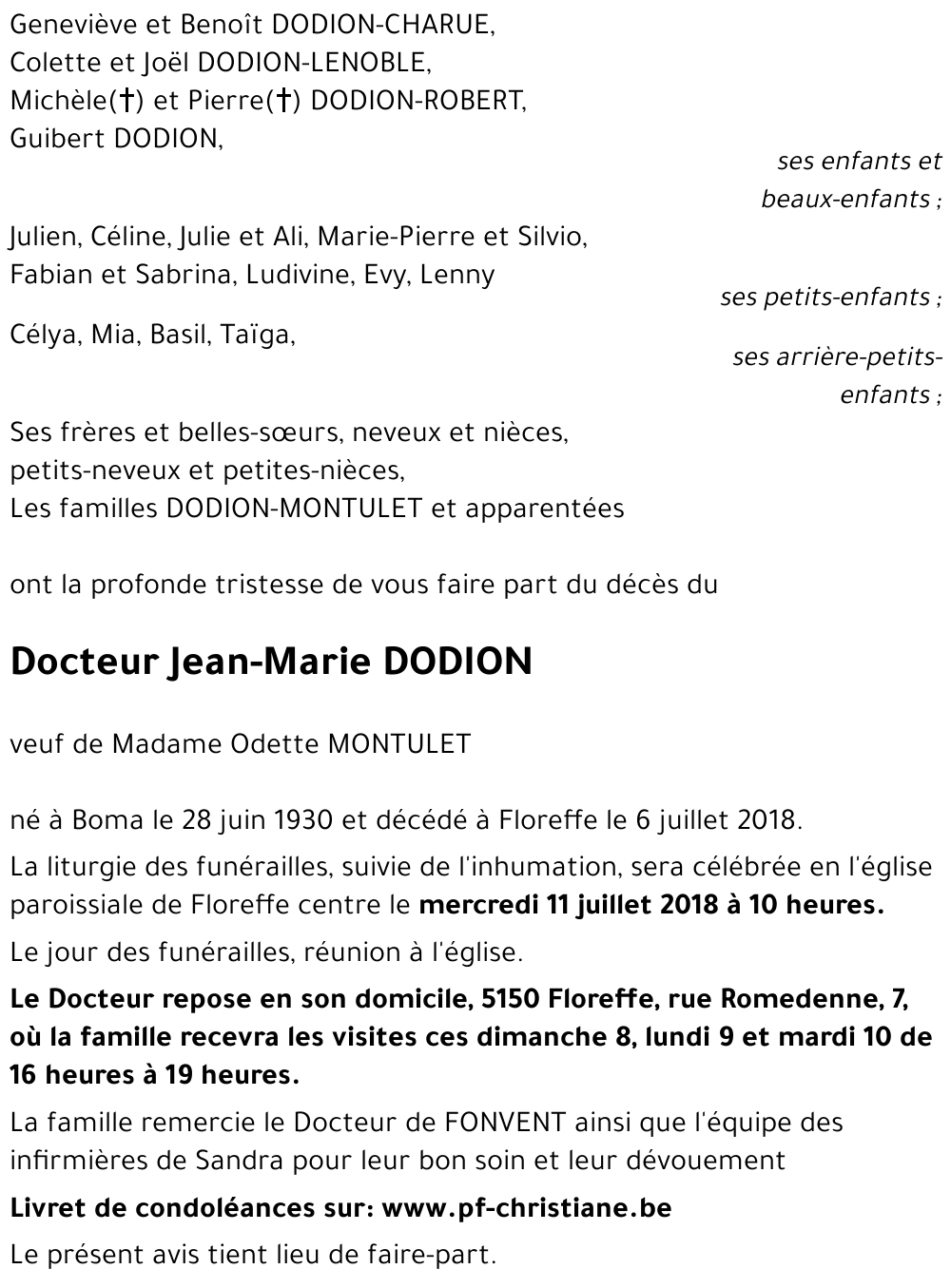 Jean-Marie DODION