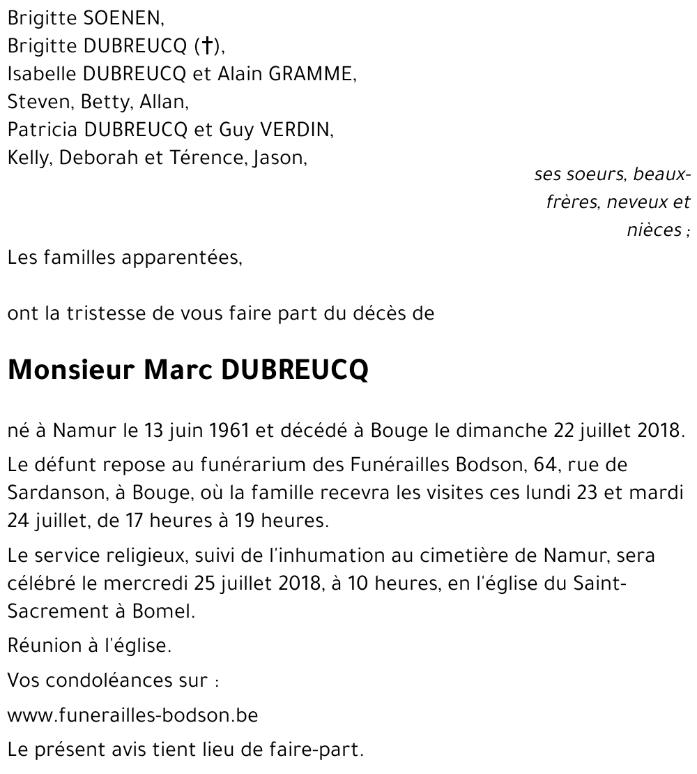 Marc DUBREUCQ