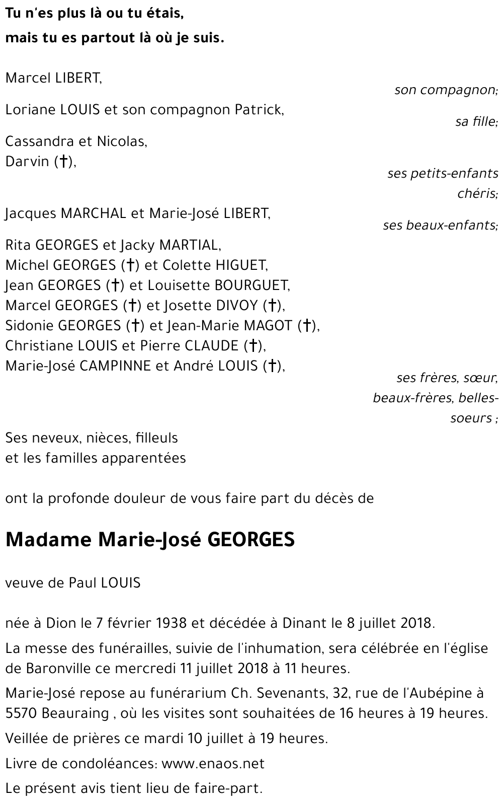 Marie-José GEORGES