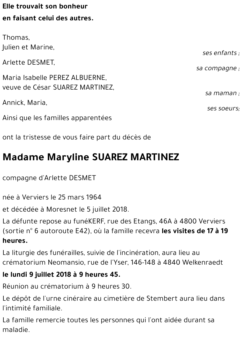 Maryline SUAREZ MARTINEZ