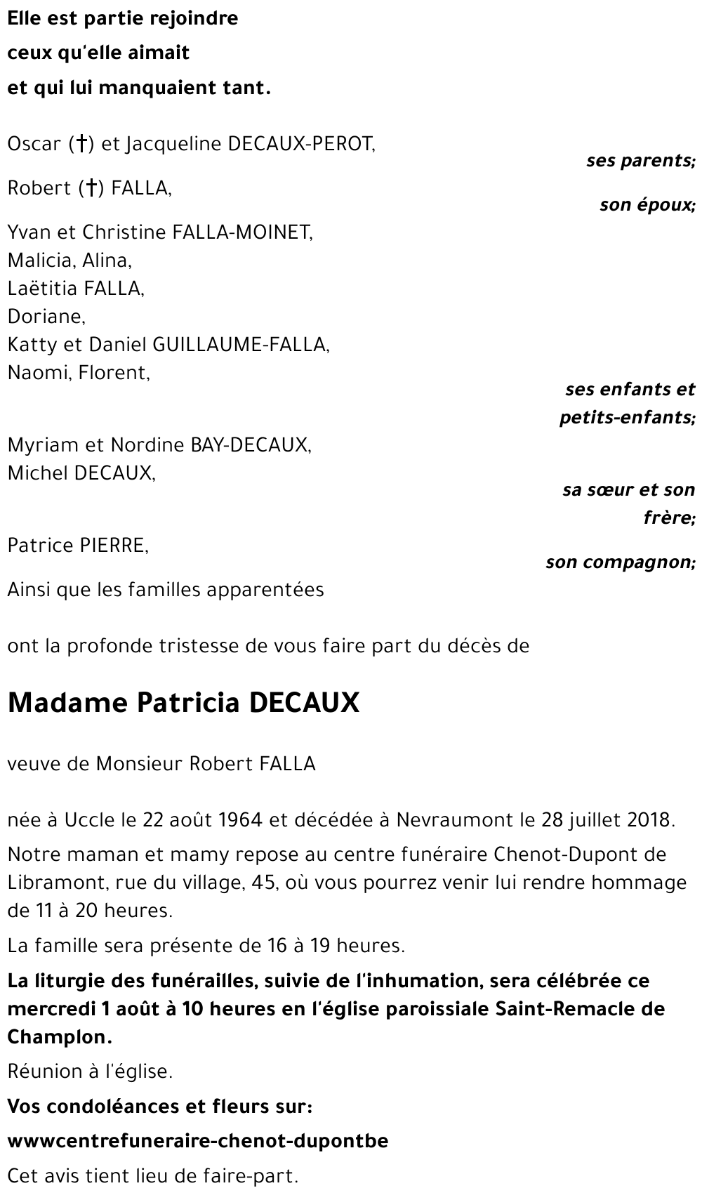 Patricia DECAUX