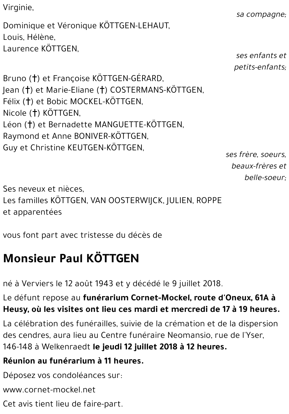 Paul KÖTTGEN