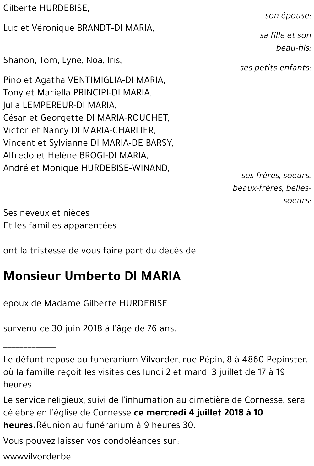 Umberto DI MARIA