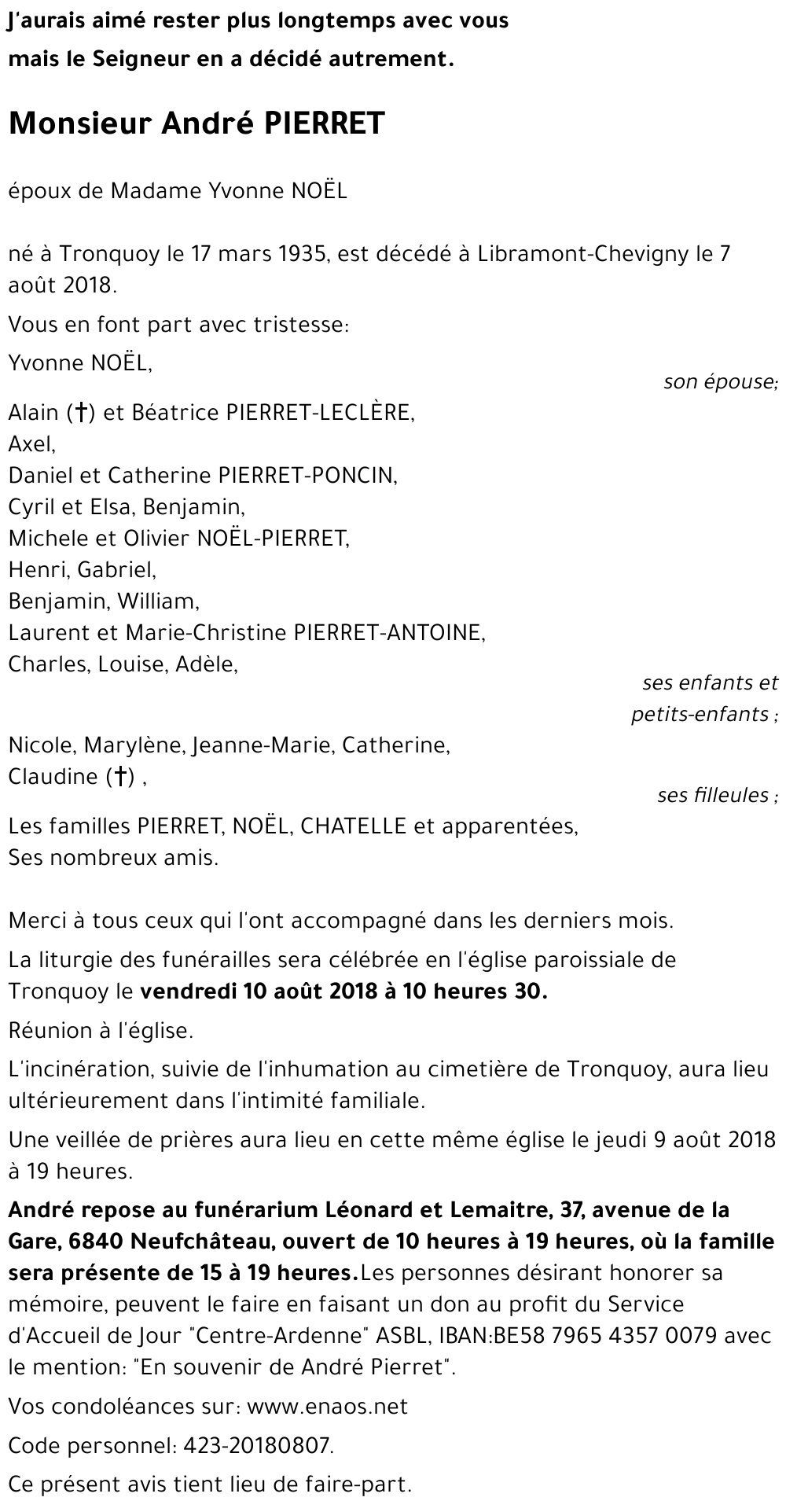 André PIERRET