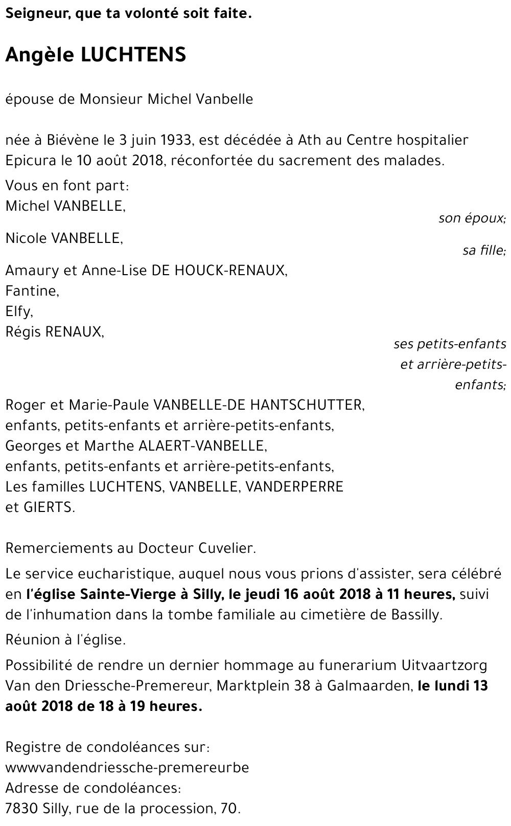 Angèle LUCHTENS
