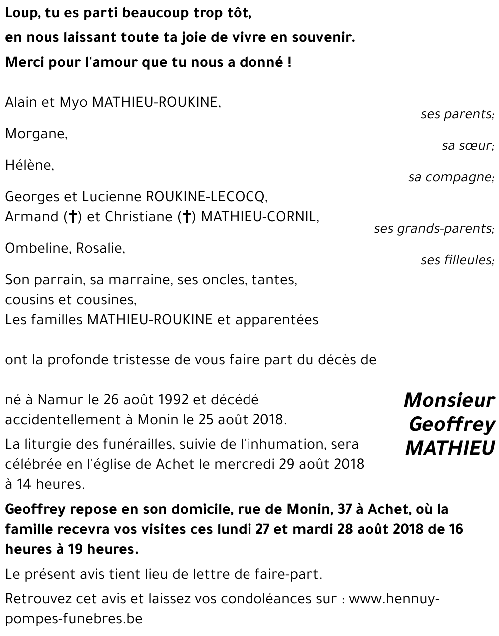 Geoffrey MATHIEU