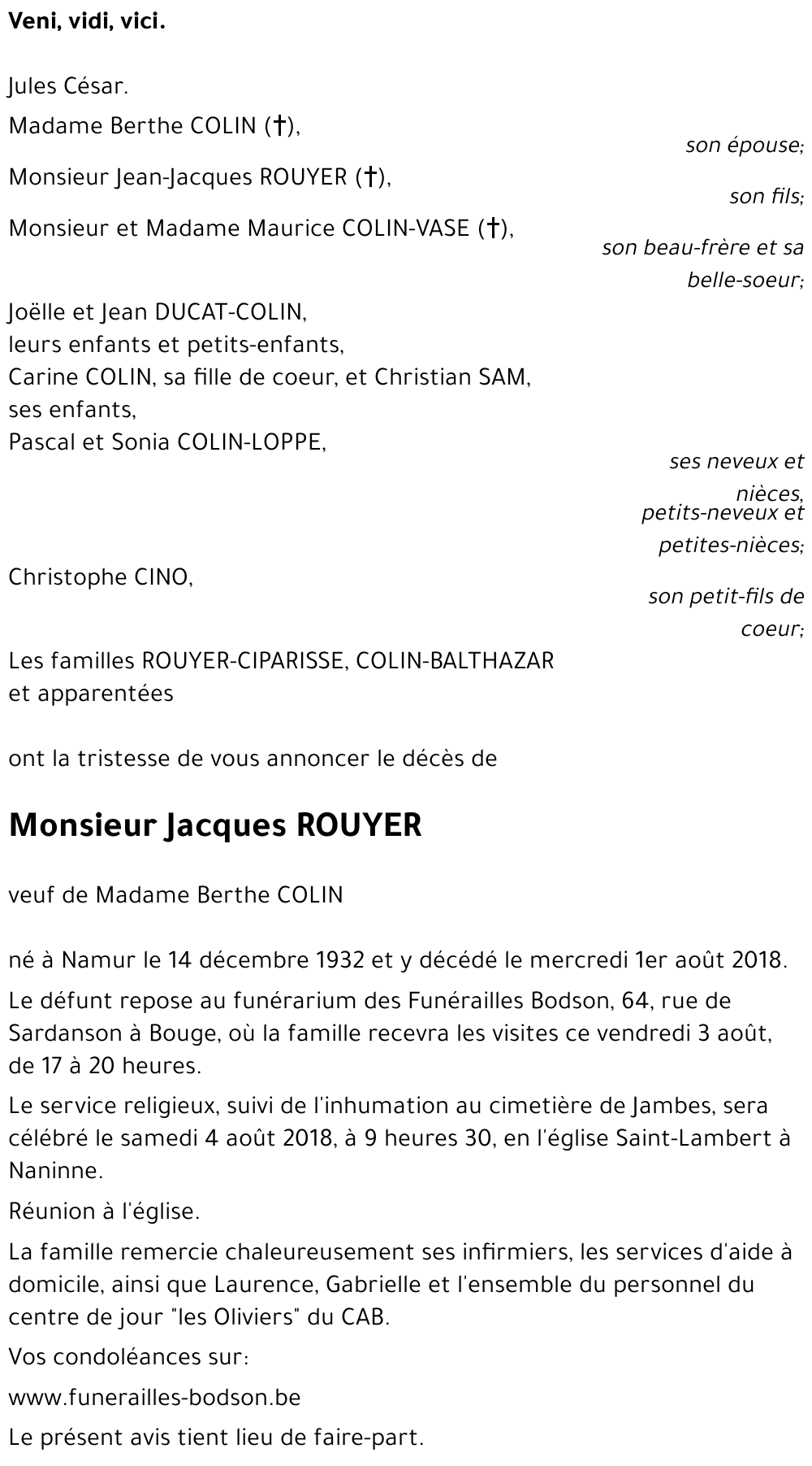 Jacques ROUYER