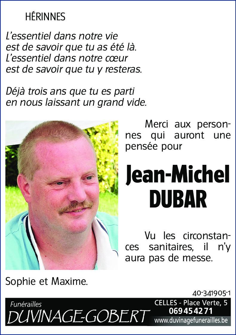 Jean-Michel Dubar