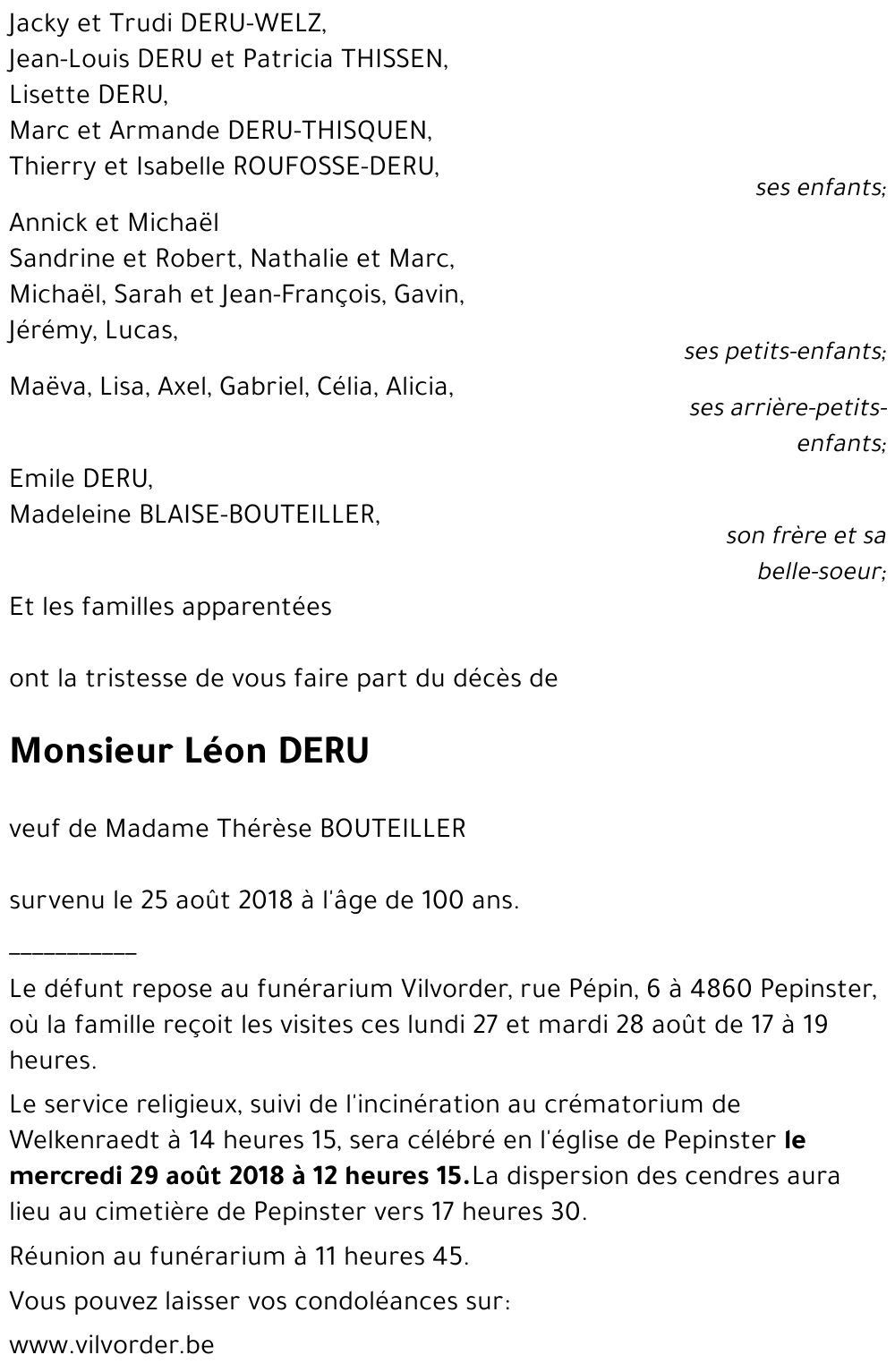 Léon DERU