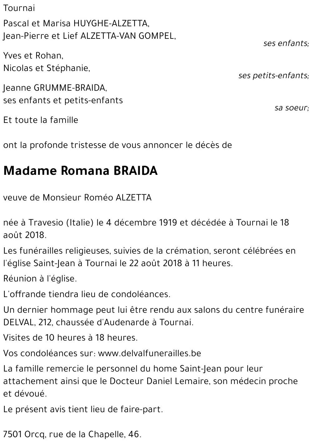 Romana BRAIDA