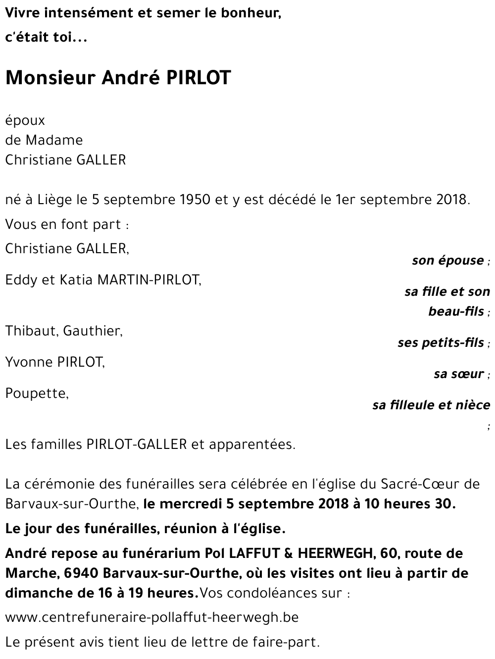 André PIRLOT