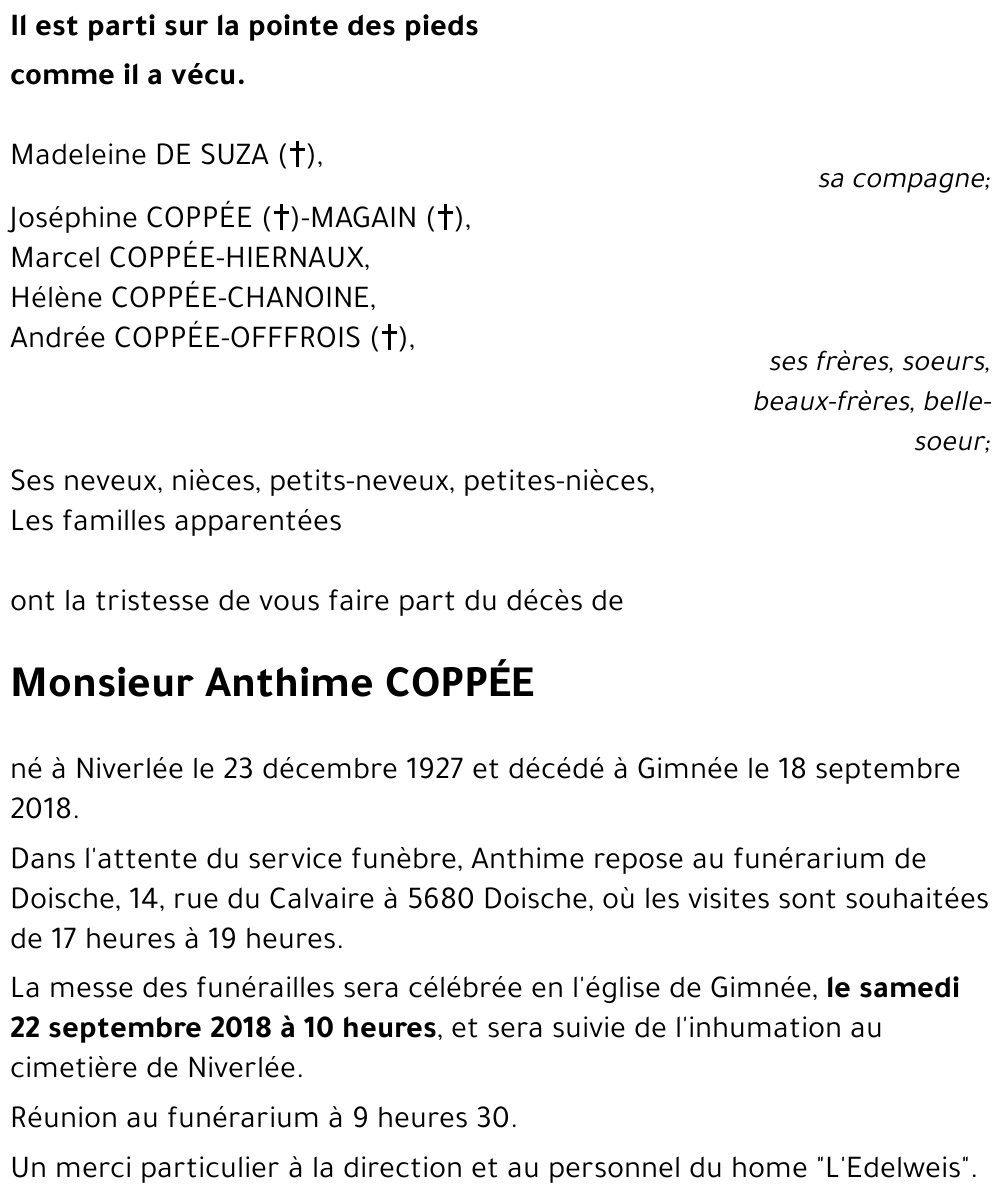 Anthime COPPÉE