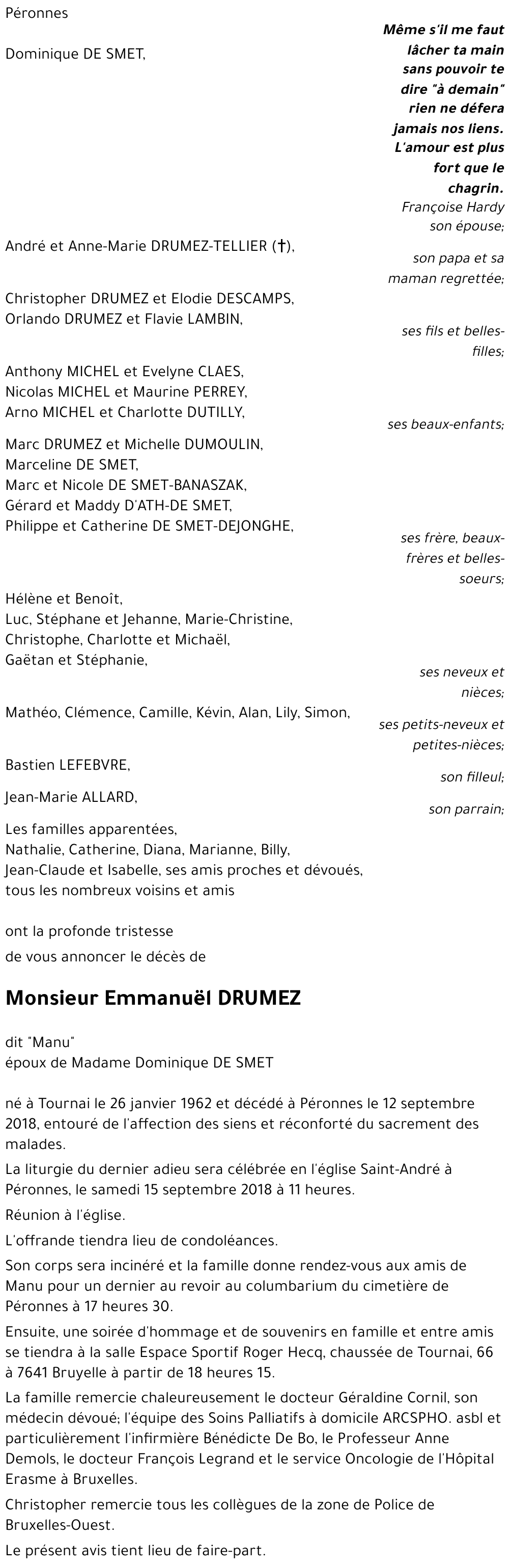 Emmanuël DRUMEZ