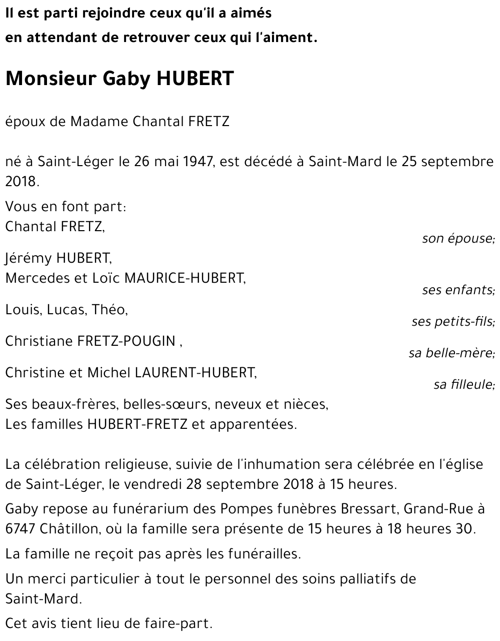 Gaby HUBERT 